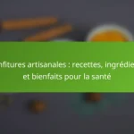 Confitures artisanales : recettes, ingrédients et bienfaits pour la santé